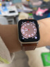 尊匠苹果手表表带apple watch爱马仕款iwatch4 5 SE 6 7代真皮表带男女适用 【棕色】 爱马仕款苹果真皮表带 38/40/41mm 实拍图