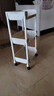 小推车置物架落地浴室移动零食卫生间多层卧室床头多层收纳储物架 书架三层带轮 实拍图