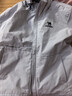 骆驼（CAMEL）薄绒风衣男户外防泼水防风夹克外套 J13CZ0L7070A 雪雾灰 M 实拍图