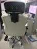 锦汐电脑椅办公椅子电竞椅家用人体工学椅老板椅主播靠背椅皮革转椅 白黑#滑轨扶手+乳胶+3级气杆【新配色】 实拍图