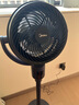 美的（Midea）【变频轻音】空气循环扇家用遥控电风扇四季净化扇轻音落地扇99%抑菌桌面小风扇大风力风扇GDG24ZR 实拍图
