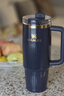 STANLEY巨无霸吸管杯水杯保温杯大容量不锈钢杯子办公887毫升-暮光灰 实拍图