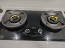 美的（Midea）AK7pro/小西梅pro蒸汽洗油烟机联动组套天然气灶具5.2KW猛火燃气灶双灶台嵌两用煤气炉液化气双灶 QD529-双边定时+70%热效率【罐装液化气】 享家电补贴 实拍图