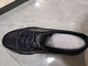 奥康（Aokang）跑步男士商务休闲运动皮鞋男黑色44码 实拍图