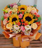 馨仪鲜花速递玫瑰向日葵康乃馨花束生日礼物全国同城配送 向日葵玫瑰混搭花束 实拍图