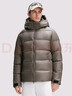 迪桑特（DESCENTE）迪桑特SKI STYLE系列HEAT NAVI男士短款亮面保暖羽绒服 BR-棕色 2XL (185/104A) 实拍图