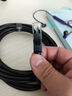 绿联六类屏蔽网线 CAT6类千兆网络连接线 工程家用电脑宽带8芯双绞抗干扰成品跳线 黑3米55173 实拍图