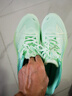 特步【2000公里三代】跑鞋男两千公里三代大魔王跑鞋耐磨透气跑步鞋女 精灵绿/澈青蓝【诚信有氧】 41 实拍图