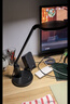 松下（Panasonic）AA级护眼灯LED书桌护眼灯学生学习宿舍卧室学习台灯 致飒黑色款 实拍图