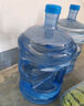 拜杰纯净水桶桶装水定制水桶饮水桶7.5L防滚桶食品级pc材质茶水桶蓝色 实拍图