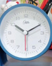 康巴丝（Compas）挂钟 静音简约钟表客厅石英钟表挂墙时钟 c2855 蓝色 26cm 实拍图