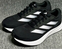 adidas DURAMO RC训练备赛轻盈体测跑鞋男女阿迪达斯官方 黑色/白色   41 实拍图