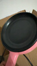 灿翔迷你插电小煎锅荷包蛋锅包蛋饺不粘锅煮蛋器多功能电热锅 单锅（粉色） 14.5cm 实拍图