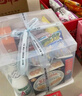 里奈の零食 零食大礼包透明蛋糕礼盒整箱送女友生日礼物成人解馋零食1550g 实拍图