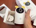华为智选4K 800万摄像头监控家庭用室内手机远程可对话360度无死角带夜视 婴儿宝宝宠物云台看护器海雀3s4K 实拍图