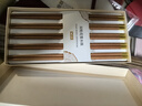 双枪（Suncha）进口金福花梨木筷子 家用高档木筷 天然抗菌防霉套装 10双装 实拍图