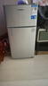 华宝小冰箱小型家用出租房用冷藏冷冻两用一级能效节能省电迷你宿舍寝室办公室二门电冰箱 【一级能效】76L银色【三天不到一度电】 实拍图
