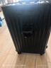 双星（doublestar）行李箱28寸大容量箱密码箱明日达拉杆箱登机箱旅行密码箱皮箱子 静谧黑【加厚铝框+可坐可骑】 24英寸 【适合初中住校】 实拍图
