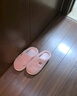 京东京造【厚底防滑】棉拖鞋女秋冬拖鞋室内居家毛拖保暖全包粉红色40-41 实拍图