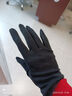 春夏防晒手套薄款女秋季纯棉触屏透气开车防滑弹力骑电车 黑色 均码 实拍图