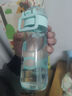 尚泰SHOTAY塑料杯550ml双饮弹盖吸管tritan水杯旅行便携杯子7502蓝色 实拍图