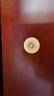 雷鸟堵孔神器指纹锁防盗门木门补洞猫眼罩得住门孔盖锁孔装饰盖补洞 小号红古-直径小于30/门厚40-120 实拍图