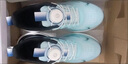 里奇.乔丹   RICKY JORDAN运动鞋男秋冬季鞋子旋转纽扣跑步鞋初中学生超轻减震网面透气男鞋 浅蓝-透气飞织 42 标准鞋码 实拍图