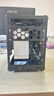 乔思伯（JONSBO）C6 ITX 黑色 迷你机箱（四面MESH板/3风扇位/前置Type-c/ATX电源/≤170mm散热器/255mm显卡） 实拍图