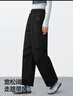 森马（Semir）【大促福袋】休闲裤男女简约百搭长裤夏季运动风潮流裤子 女-Q款黑色【垂感阔腿裤】 M 实拍图