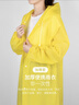 蕉趣（BANANA TRIP）一次性雨衣(全新料)加厚成人户外连帽四排扣连体雨披 灰色1个装 实拍图
