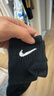 耐克(NIKE)袜子男子 速干透气篮球袜 短袜三双装SX7677-010黑L 实拍图