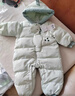 巴拉巴拉童装婴儿羽绒服连体衣2025宝宝冬装加厚哈衣爬服萌趣208425120214 实拍图