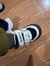 巴布豆童鞋秋款软底百搭儿童学步鞋男童舒适机能鞋102353049米白/黑25 实拍图