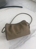 奥康包包女时尚枕头包百搭女式高级感斜挎单肩包生日礼物送女友送老婆 大象灰 实拍图