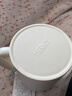THERMOS膳魔师保温杯马克咖啡杯440ml带盖茶杯男女情侣水杯子TCDG-451 WH 实拍图