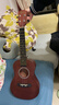 曼尔乐器尤克里里成人儿童乌克丽丽桃花心木初学小吉他23寸英寸款 实拍图
