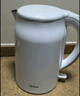美的（Midea）电水壶电热水壶304不锈钢家用双层防烫烧水壶 1.7L大容量热水壶内胆易洁开水壶煮茶壶 1.7L 【316L母婴材质】一体无缝内胆 实拍图