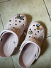 卡骆驰（CROCS）洞洞鞋贝雅男鞋女鞋轻便耐磨一脚蹬拖鞋休闲鞋|10126 裸粉-6PI 39 (240mm) 实拍图
