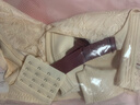 都市丽人文胸薄款乳胶内衣无钢圈超薄透气蕾丝女士大胸显小2B13A3 实拍图