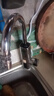 奥克斯（AUX）电热水龙头热水器加热水龙头快速热水变频恒温厨房下进水 【大屏数显】电镀银+漏保插头+万向喷头 实拍图