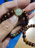 黑花梨名木手串男款手链女款佛珠手串文玩手串藏式桶珠饰品配饰 20mmx12颗【精品小孔】 实拍图
