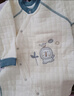 棉芹婴儿连体衣服纯棉秋冬季棉服加厚长袖保暖宝宝三层夹棉新生儿冬装 蓝色小狮子【2件装】（保暖款） 90码(建议12-15个月23-25斤) 实拍图