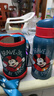 迪士尼（Disney）保温杯儿童水杯水壶学生316L不锈钢吸管直饮杯套礼盒幼儿园650m 实拍图