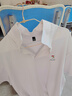 啄木鸟（TUCANO）短袖t恤男夏季时尚休闲翻领polo打底衫百搭上衣男装白色 3XL 实拍图