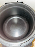 美的（Midea）电压力锅电高压锅高压电饭锅电饭煲5升0涂层系列304不锈钢内胆家用加深双内胆3-10人煲汤炖肉煮饭 【少盐提鲜】0涂层不锈钢 5L 实拍图