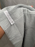 无印良品毛巾7A抗菌新疆棉100%纯棉柔软亲肤不易掉毛130g加厚单条装灰色 实拍图