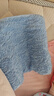 全棉时代毛巾纯棉不易掉毛加大加厚方巾抗菌柔软强吸水 冰川蓝32*70cm 实拍图