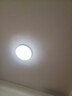 雷士照明LED吸顶灯灯芯圆形改造灯板改装光源环形替换le灯条灯盘 24W暖白 Φ23cm 适用10-12平方 实拍图