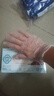 乌斯京一次性手套PVC手套100只XL码食品级实验美容清洁烘焙餐饮厨房手套 实拍图