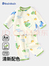 巴帝巴帝春秋款婴幼儿童纯棉家居服睡衣套装休闲空调服外出服 滑板恐龙 90 实拍图